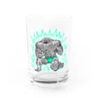 Riveredストアの足ザラシ"マッチョ" Water Glass :front