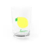 たんしお雑貨店の.Lemon. Water Glass :front