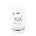 満月喫茶🌕雑貨店の目玉焼きクラゲの半熟くん Water Glass :front