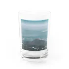 日常の一コマの富士山 Water Glass :front