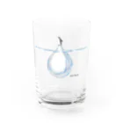 neconos Goodsのすずしいペンギンさん Water Glass :front