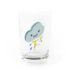 まぐろ茶のせきらんうん(積乱雲) Water Glass :front