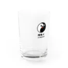 Ying Yang DOGの陰陽犬 Water Glass :front