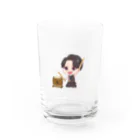 佐藤晃弘のショップの太鼓あっきー（ワンポイント） Water Glass :front