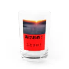 Rabaのプライベートshopのあけおめ Water Glass :front