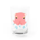 LalaHangeulのごめんだこ Water Glass :front