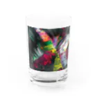 アオムラサキの色彩の羽根　2021_003 グラス前面