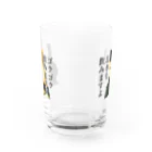 色々な十字架の耽美なお店のお水を飲みますよゴクゴク飲みますよグラス Water Glass :front