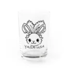 YASA-USAのやさうさフェイス2 Water Glass :front