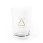 Shisha TRIANGLEのtriangle T Water Glass :front