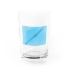 しずる🌧️の青い時計 Water Glass :front