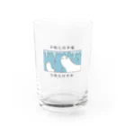 わんちゃんねこちゃんのお店の不怕七月半鬼,只怕七月半水 Water Glass :front