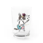 ビューン ワークスのミケ猫　フーニャ　ギタリスト Water Glass :front