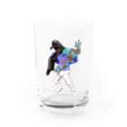 ACQUA_CUBO の-ケロレス-アルゼンチン・バックブリーカー Water Glass :front