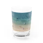 I don't knowのsummer vacation Water Glass :front