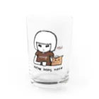 CUROGNACのコーヒーと、ちゃいろ（wassy）b Water Glass :front