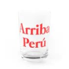 A.PのARRIBA PERU グラス前面