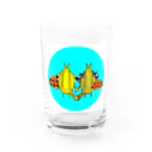 まんぶーSHOPのマンブーアロワナ Water Glass :front