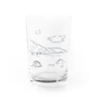 CHIGUの山とキャンプ Water Glass :front