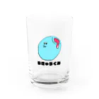 たんたんのお店の地球グミ　ちゃん Water Glass :front