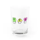 円ぷりんのすしーず Water Glass :front