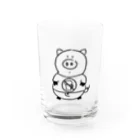 TOMOSのブタの会ノンアルラブー Water Glass :front