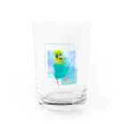 むーむー小屋のちびちゃんです！濃いめ用セリフ付き Water Glass :front