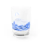 Sugar Oilのwave Water Glass :front