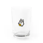 よるのあかちゃんぺんぎん Water Glass :front