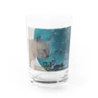 ぱぱぱの聖者の行進 Water Glass :front