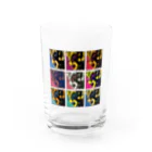 覆面MANIA＆CMLLの覆面MANIA "ANIVERSARIO 10" Water Glass :front