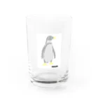 ためしにのモジデペンギン Water Glass :front