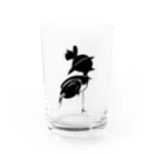 BUBU BEBEのHula Flamingo glass Water Glass :front