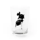 BUBU BEBEのHula Flamingo glass グラス前面