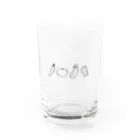 ナスマンの雑貨屋のナスマンと野菜達 Water Glass :front