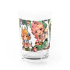 INO'sのいらっしゃいませ❤グラス Water Glass :front