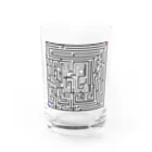 いせだまや（CreatiVe & DeSign）のMaze（メッセージ） Water Glass :front