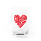 スタジオ・ノイズのガラスのハート Water Glass :front