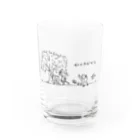 3helbのもりのたびびと Water Glass :front