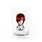 にじゅうよんDの赤髪くん Water Glass :front