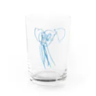 がはくペキトのゾウさん Water Glass :front