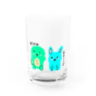 USAGI channelのはなライオン姉妹、兄弟の友達  Water Glass :front