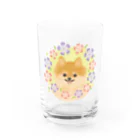 Artworksのぽめちゃん Water Glass :front