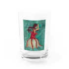 Nellyhime のアートのファンタジー マーメイド  Water Glass :front