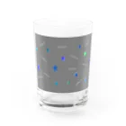 Momonngamonnga zakka の夜空の星たち Water Glass :front