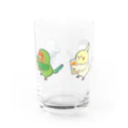 くるるのぴよらいふのドリンク小鳥ちゃん Water Glass :front