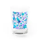 Aquagirl Zamami のZamami サマーシーフラワー Water Glass :front