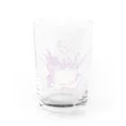 縁起屋のミルククラウンバニー Water Glass :front