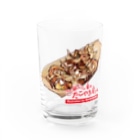 MOMOWORKの築山さん家のたこやき屋さんコラボ_A Water Glass :front