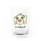 メルちゃんのショップのメルちゃんの似顔絵 Water Glass :front